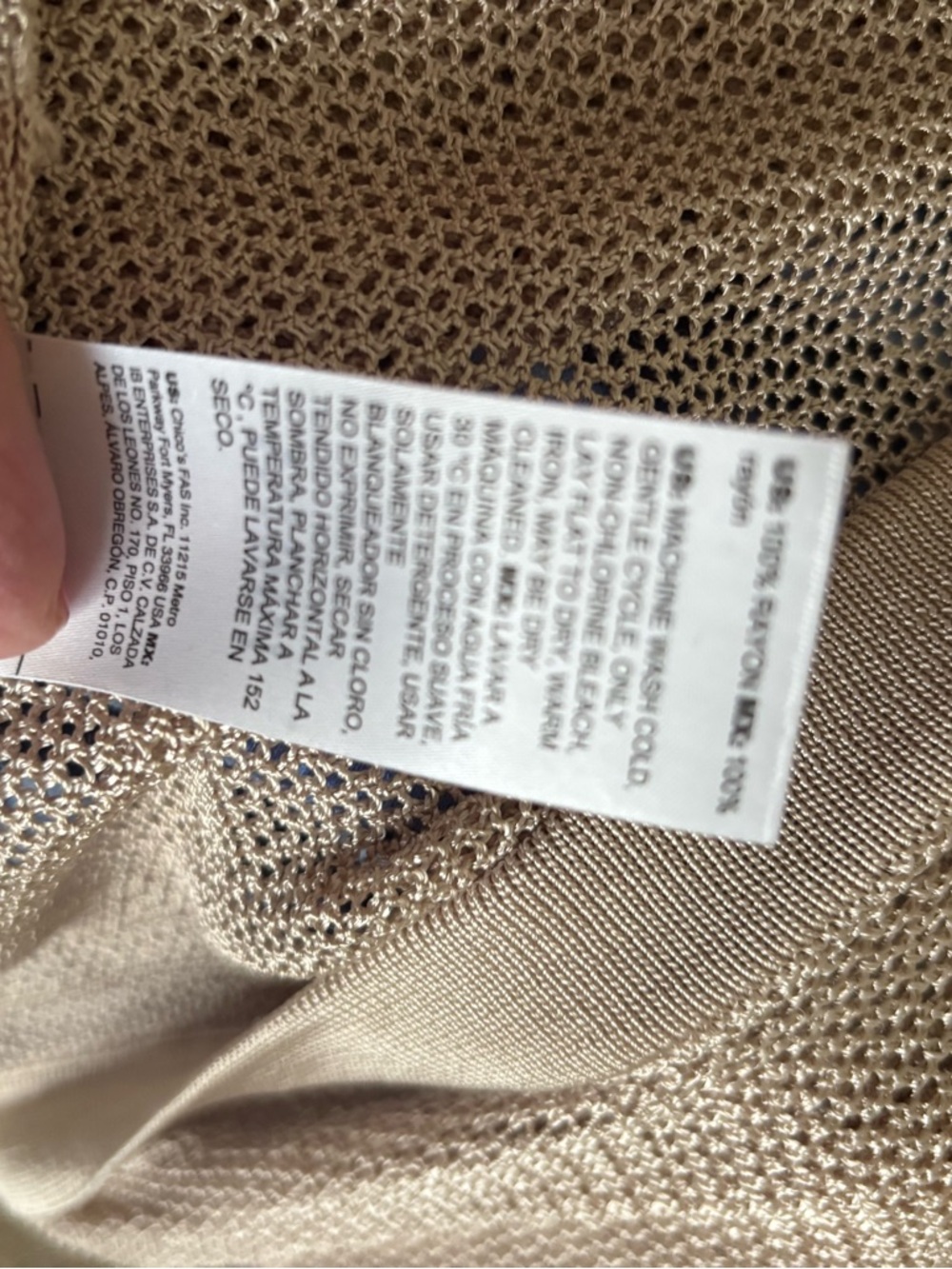 White House Black Market Blush Open-Front Knit Cardigan - Picture 4 of 4